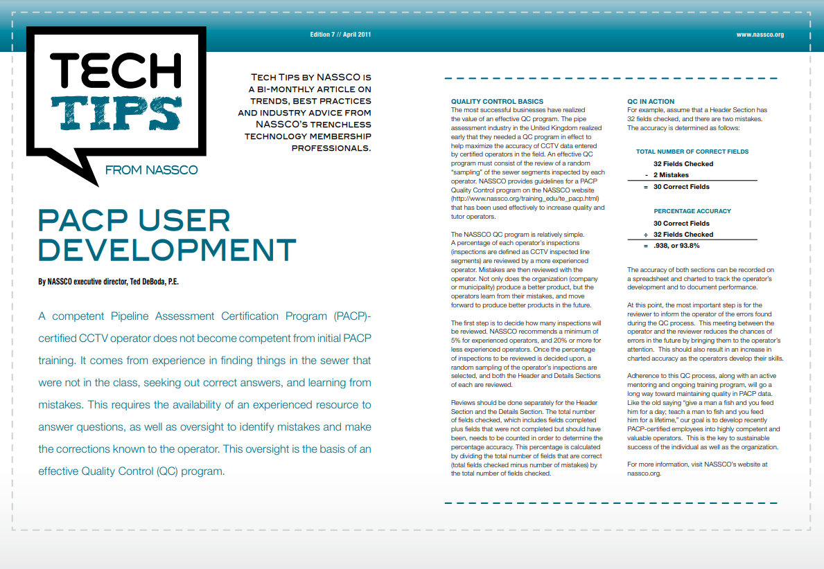 PACP® User Development