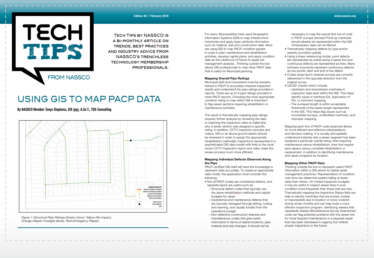 Using GIS To Map PACP® Data